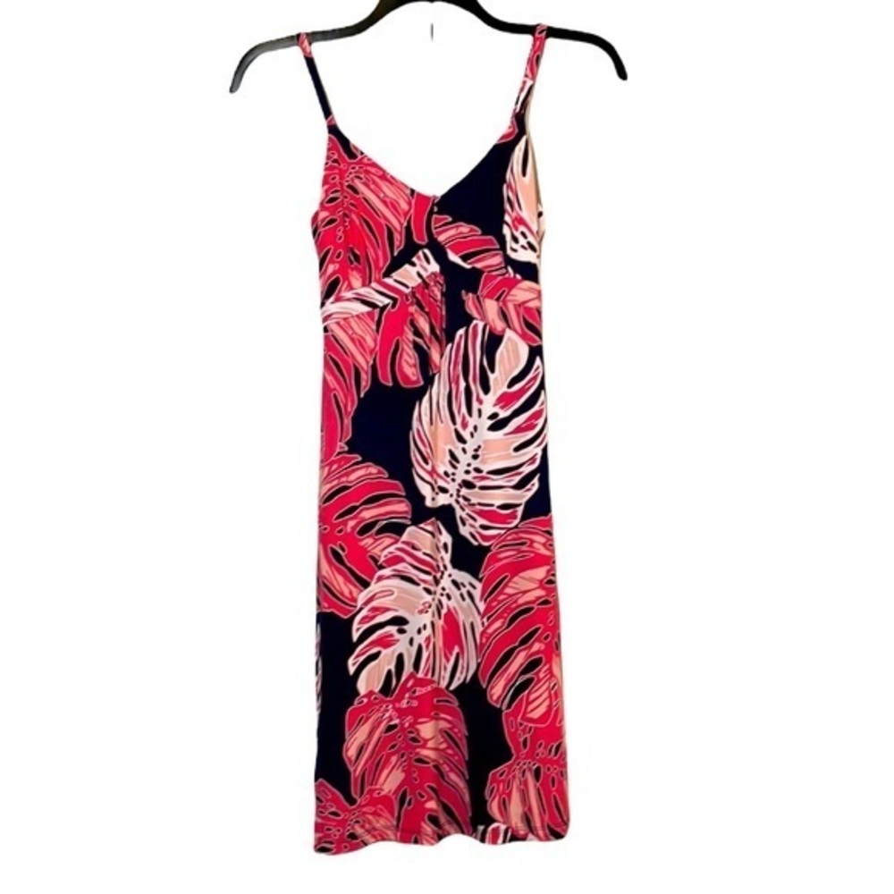 Tommy Bahama Tropical Print Spaghetti Strap Sundress, XS